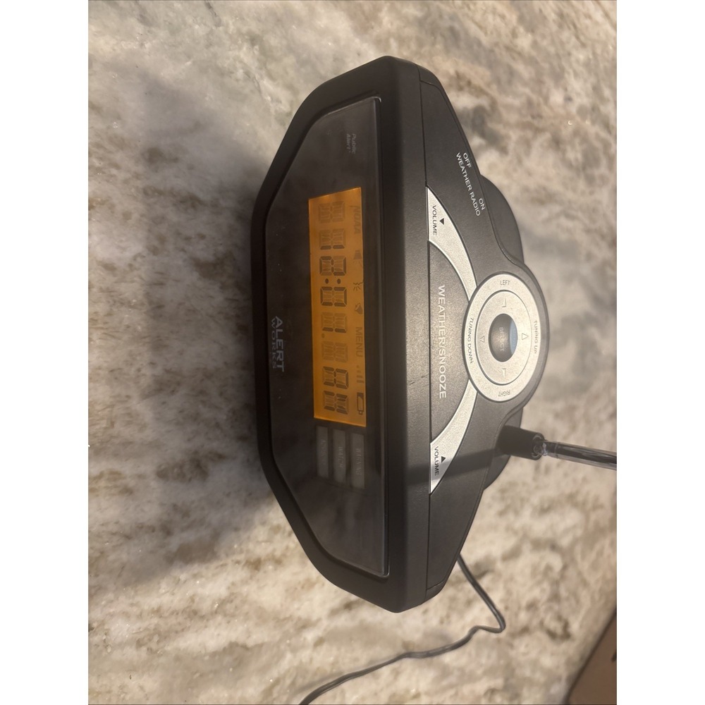 Alert Works EAR-10 Emergency Alert Radio/ Alarm Clock